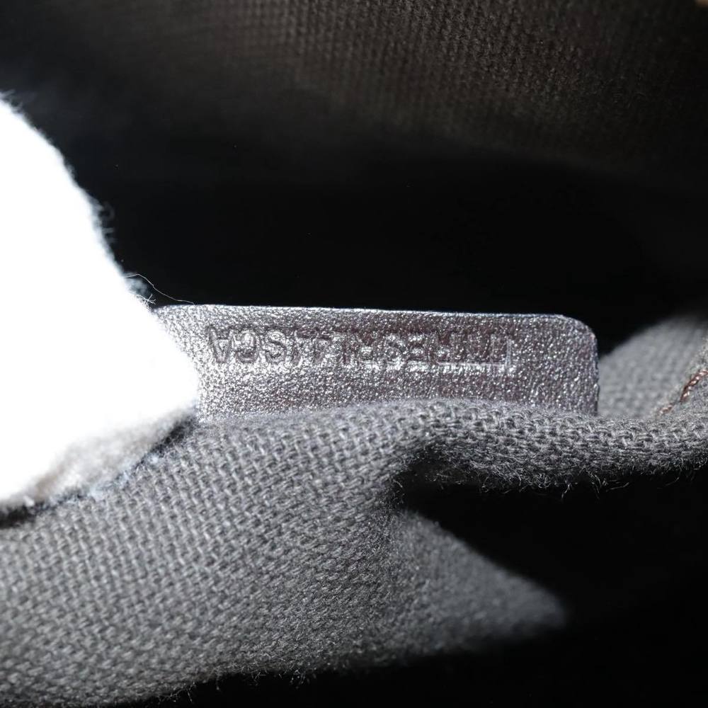 BURBERRY Nova Check Hand Bag PVC Leather 2way Beige Auth 105764 - Picture 12 of 16